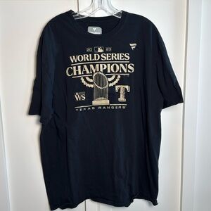 Texas Rangers World Series Cahmpions tshirt